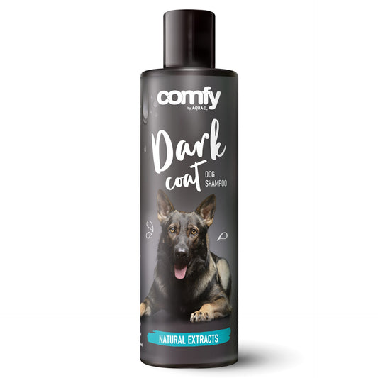 Comfy Dark Coat 250ml - šampūnas šunims su tamsiu ir juodu kailiuku